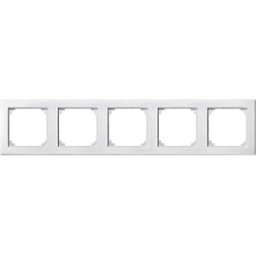 MERTEN EL MS 484519 - M-SMART frame — 5-gang, polar white