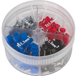 KNIPEX KN 97 99 908 - Assortment of twin 0.75 - 2.5mm² ferrules