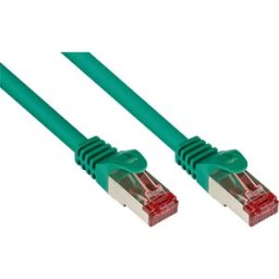 GOOD CONNECTIONS GC 8060-015G - Patch cable Cat.6, S/FTP PiMF, 250 MHz, green, 1.5m
