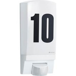 STEINEL 650513 - Wall light fixture, L1S, E27, white, IP44