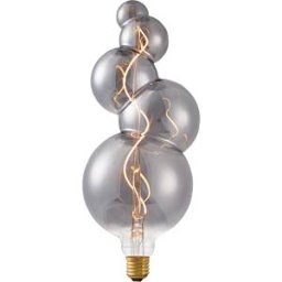 SCHIEFER LIGHTING SCHI LF023911303 - E27 Bubble-5 125x325 100Lm 4W 822 Smoke