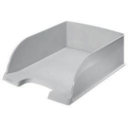 LEITZ 52330085 - Leitz Plus letter tray, jumbo, grey