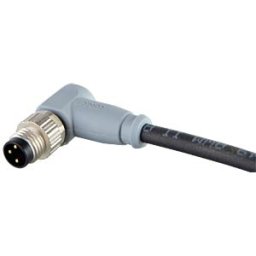 CONEC SAL8 RSW32 - SAL M8 x 1, 3-pin, 2 m, cable plug, angled