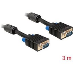 DELOCK 82558 - Cable VGA plug / plug, 3 m