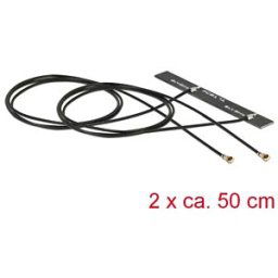 DELOCK 89933 - WLAN 802.11 ac/a/h/b/g/n Antenna MHF® 4L