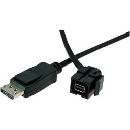 BACHMANN BACH 917.214 - Keystone module, mini Displayport, black