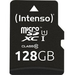 INTENSO 3423491 - Micro SDXC card, 128 GB, Intenso Class 10