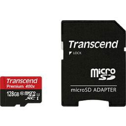 TS128GUSDU1 - MicroSDXC Memory Card 128GB, Transcend Class 10 UHS-I.