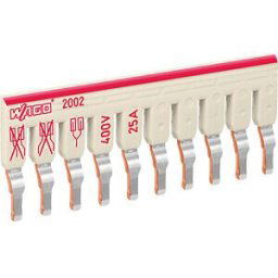 WAGO 2002-480 - Box jumper insulated 10 x 25 A grey