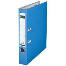 LEITZ 10155030 - Leitz 180° Lever Arch File Plastic, light blue