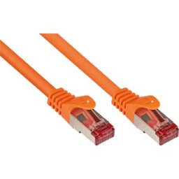 GOOD CONNECTIONS GC 8060-020O - Patch cable Cat.6, S/FTP PiMF, 250 MHz, orange, 2m