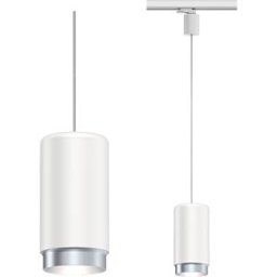 PAULMANN PLM 95404 - ProRail3 pendant light Corus, E27, max. 50 W, dimmable, white
