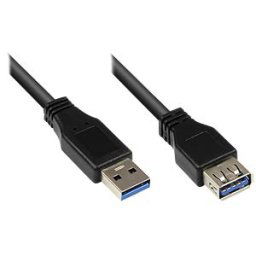 GOOD CONNECTIONS GC 2711-S02 - USB 3.0 male A > female A, 1,8m