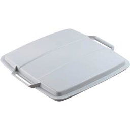 DURABLE DURABIN 90LD GR - Cover for 90-l waste container, grey