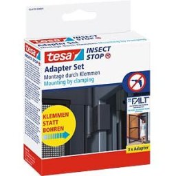 TESA 55419 AN - Tesa® Insect Stop Falt, drill-free adapter, anthracite