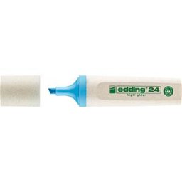 EDDING 24BL - eco-friendly text marker, blue