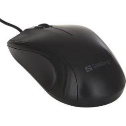SANDBERG 631-01 - Mouse, Wired, USB, Black
