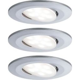 PAULMANN PLM 99933 - Calla recessed light, 5.2 W, 4000 K, 30°, round, matt chrome, se