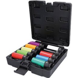 KS TOOLS GMBH KS 515.0890 - 1/2'' special aluminium rim power socket wrench set, 10 pieces