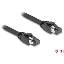 DELOCK 80236 - Patch cable, Cat.8.1 S/FTP, 5 m, black