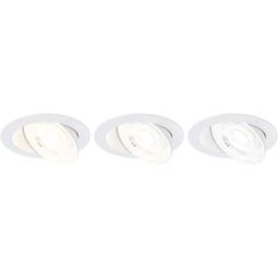 PAULMANN PLM 92253 - Aumus recessed light, 5 W, 700 lm, 2700 - 6500 K, 90°, round, wh