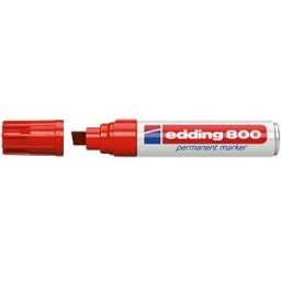 EDDING 800RT - Permanent marker/red/4.00 - 12.00 mm