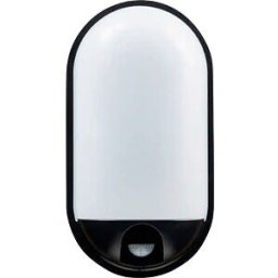 HEITRONIC HEIT 500648 - Wall light fixture, 20 W, 1400 lm, oval, with IR motion sensor