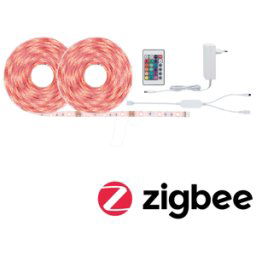 PAULMANN PLM 70535 - SimpLED LED strip, 20 W, 450 lm, RGB, 10,000 mm, ZigBee