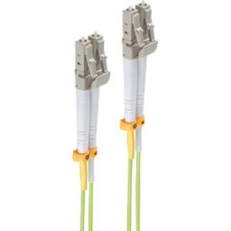 SHIVERPEAKS SHVP BS07-530115 - Duplex patch cable LC/SC 50/125µ, OM5 lime green 0,5m