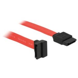 DELOCK 84220 - Cable SATA 50cm red ob/ge