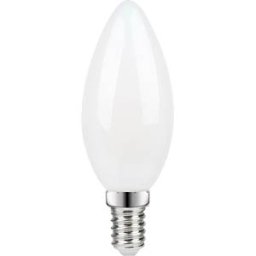 SCHIEFER LIGHTING SCHI L149131827 - E14 C35x100 250Lm 3W 827 Milky