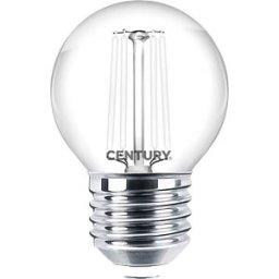CENTURY CEN INH1GW452727 - LED bulb E27, 4.5 W, 470 lm, 2700 K, filament, white