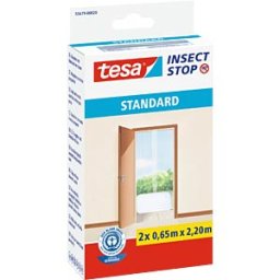 TESA 55679 WS - tesa® Insect Stop, doors, 2 x 0.65 m x 2.20 m, white