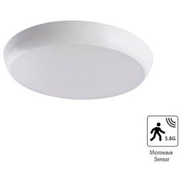 ENOVALITE ELED 300263 - Outdoor ceiling light, 18 W, 1880 lm, 4000 K, IP65, motion detec