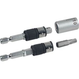 PROXXON 23783 - Combination adapter, 1/4'' square + 1/4'' bit