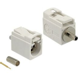 DELOCK 89700 - FAKRA B jack 21 mm (short) for crimping