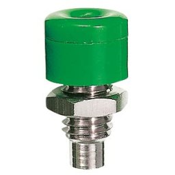 FREI EBV 26 GN - Miniature panel jack, 2.6 mm, green