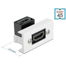DELOCK 81304 - Easy 45 HDMI module angled 90° 22.5 x 45 mm