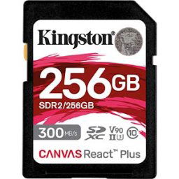 KINGSTON SDR2/256GB - SDXC memory card 256 GB, Canvas React Plus UHS-II