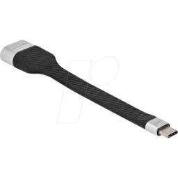 DELOCK 86933 - Ribbon cable, USB-C > HDMI, 4K 60Hz, DP Alt Mode, 14 cm