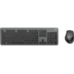 HAMA 182677 - Keyboard/mouse combination, wireless, layout: Germany, black