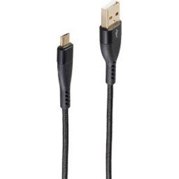 SHIVERPEAKS SHVP BS20-72025 - Sync & charging cable, USB-A -> Micro B, 1.0 m, black