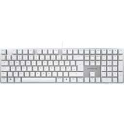 CHERRY G80-3950LIBDE-1 - Keyboard, USB, MX2A Brown, DE, white/silver