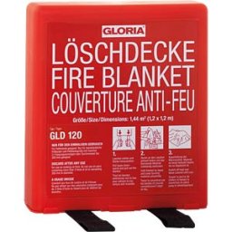 GLORIA GLD120 - Fire blanket, 120 x 120 cm
