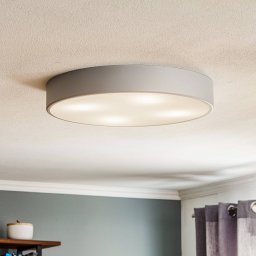 TEMAR LIGHTING Cleo 500 ceiling lamp, Ø 50 cm, grey