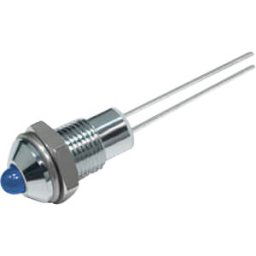 CML TECHNOLOGIES KIN 19020004 - LED, wired, 3 mm, red, green, external reflection, Ø6.2 mm, 40 m