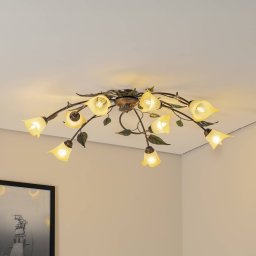 ONLI Miranda ceiling light, 9-bulb, bronze