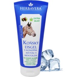 Herbavera Horse Eisgel With Hemp, Mint And Menthol, 200 Ml
