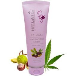 Herbavera Soothing Tired Leg Balm With Legactif, Horse Chestnut And Hemp, 120 Ml