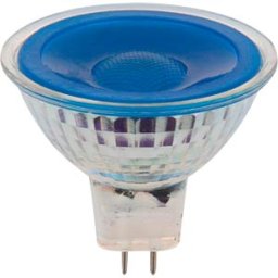 SCHIEFER LIGHTING SCHI L642790596 - GU5.3 MR16 Glass 50x47.5 5W 38° Blue